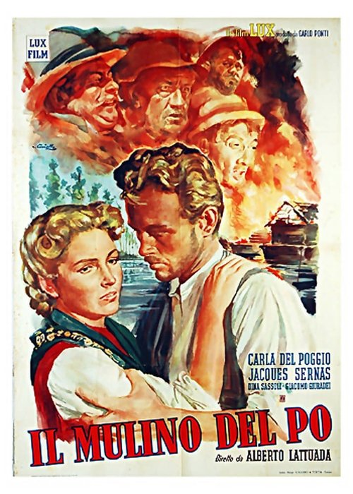 Locandina di Il mulino del Po (1949)