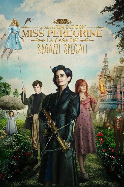 Locandina di Miss Peregrine - La casa dei ragazzi speciali (2016)
