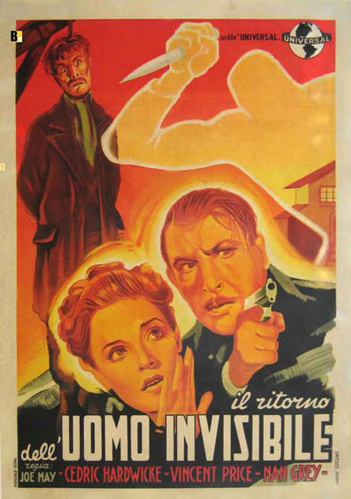 Locandina di Il ritorno dell'uomo invisibile (1940)