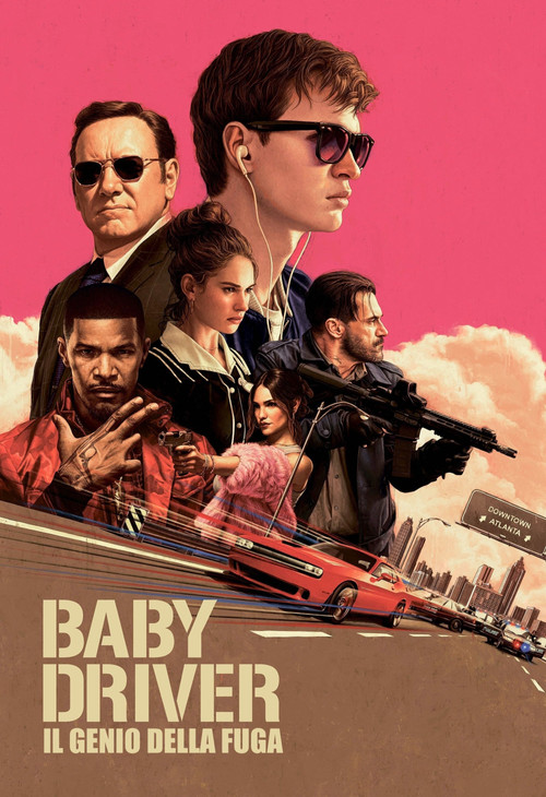 Locandina di Baby Driver - Il genio della fuga (2017)