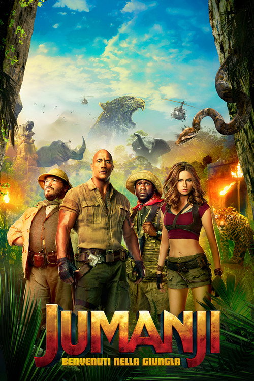 Locandina di Jumanji: Benvenuti nella giungla (2017)