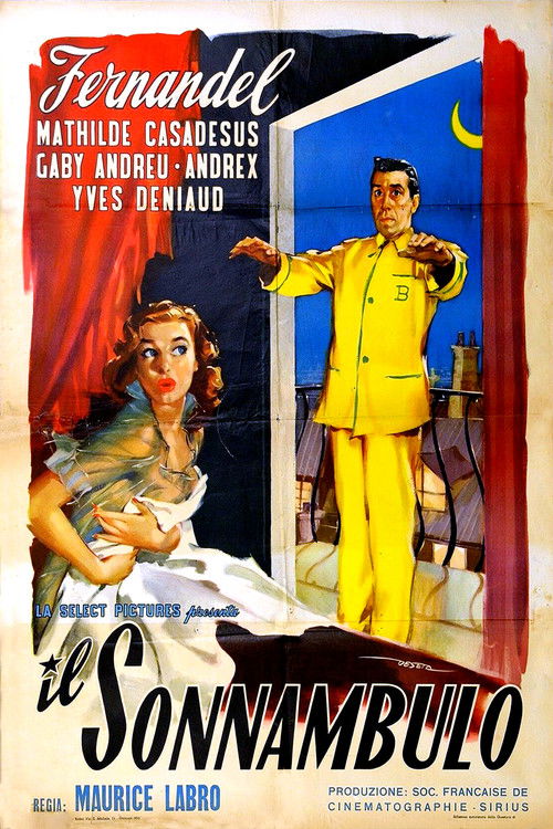 Locandina di Il sonnambulo (1951)