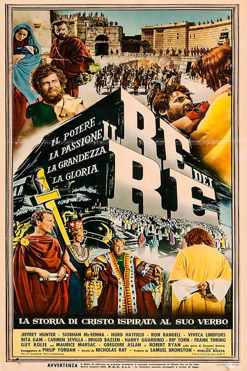 Locandina di Il re dei re (1961)