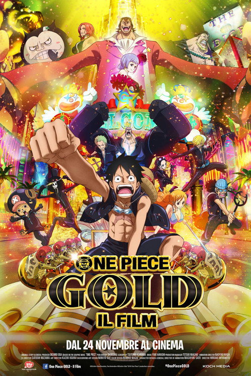 Locandina di One Piece Gold - Il film (2016)