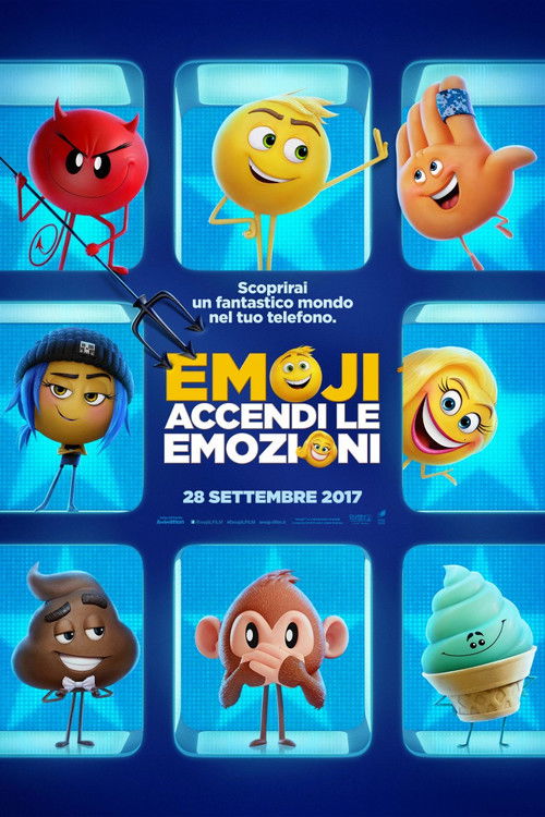 Locandina di Emoji - Accendi le emozioni (2017)