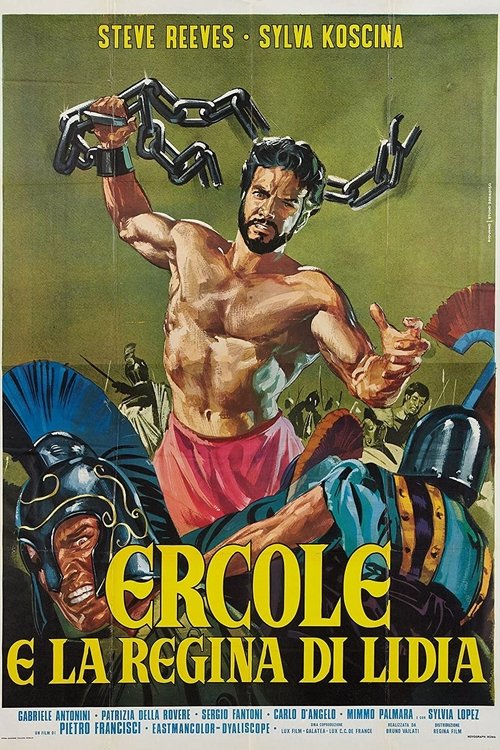 Locandina di Ercole e la regina di Lidia (1959)
