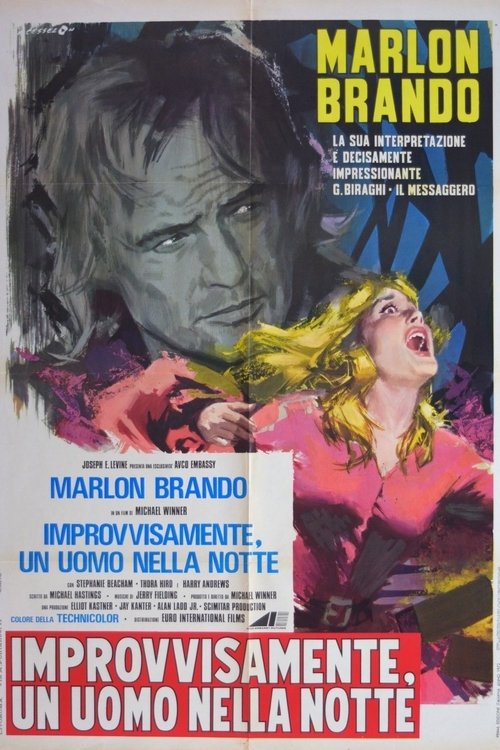 Locandina di Improvvisamente, un uomo nella notte (1972)