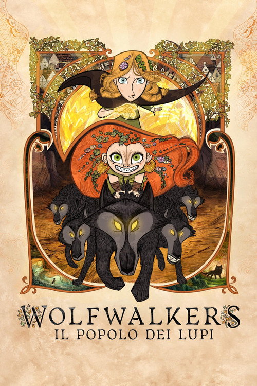 Locandina di Wolfwalkers - Il popolo dei lupi (2020)