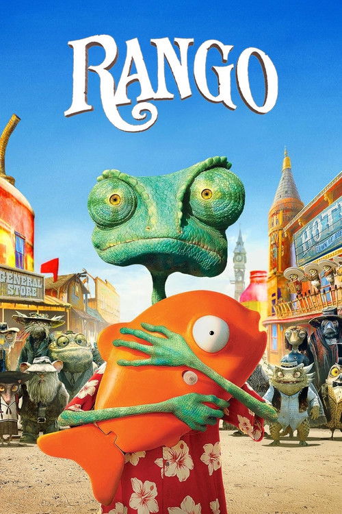 Locandina di Rango (2011)