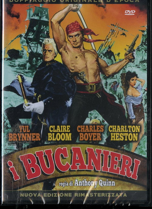 Locandina di I bucanieri (1958)