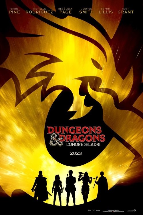 Locandina di Dungeons & Dragons - L'onore dei ladri (2023)