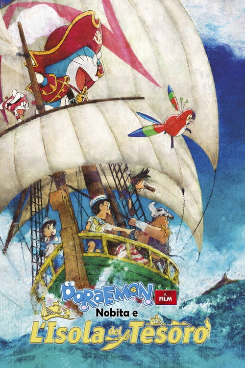 Locandina di Doraemon: Il film - Nobita e l'isola del tesoro (2018)