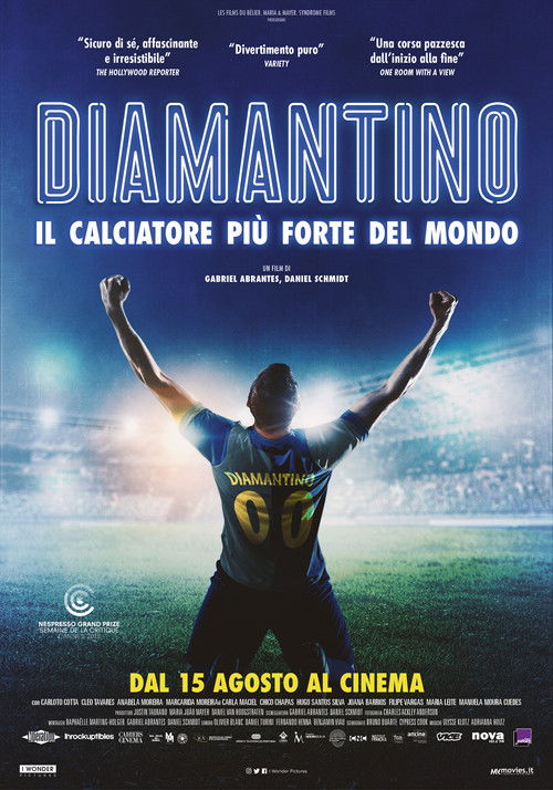 Locandina di Diamantino - Il calciatore più forte del mondo (2018)
