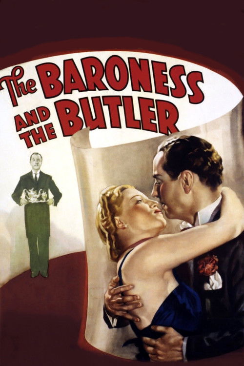 Locandina di The Baroness and the Butler (1938)