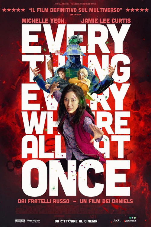 Locandina di Everything Everywhere All at Once - La vita, il multiverso e tutto quanto (2022)
