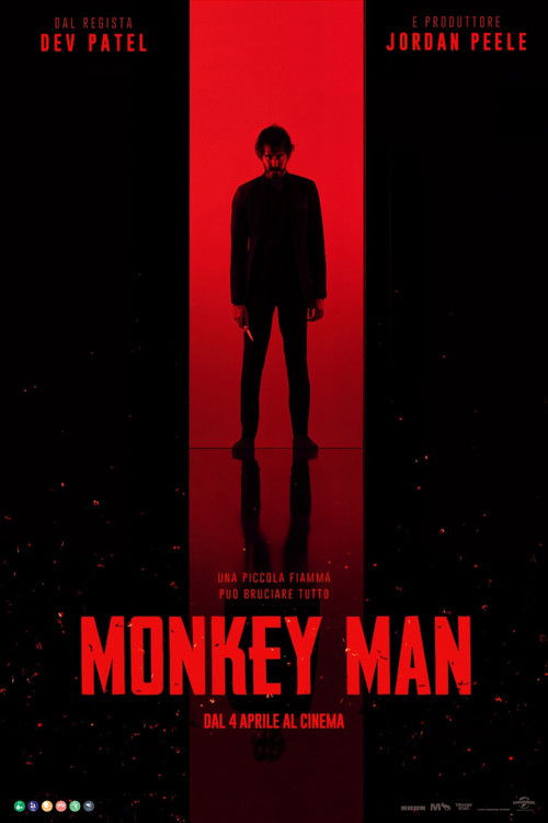 Locandina di Monkey Man (2024)