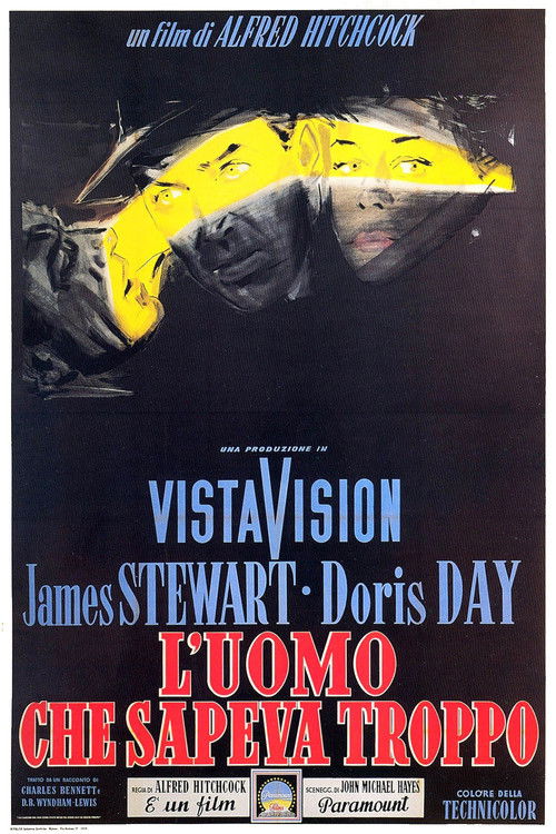 Locandina di L'uomo che sapeva troppo (1956)
