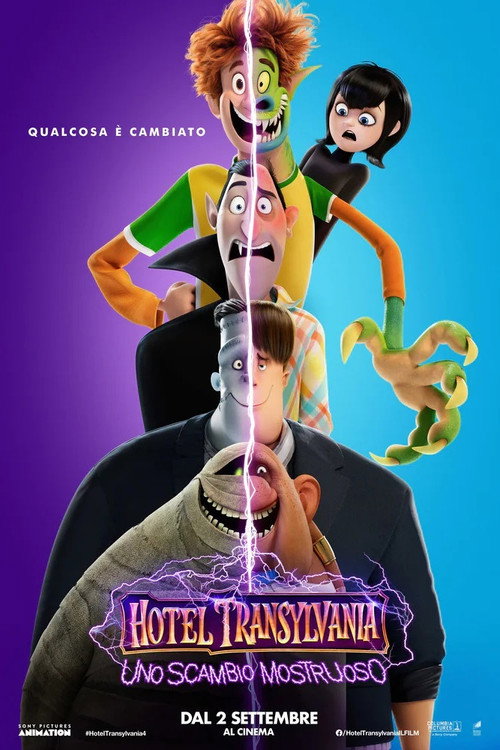 Locandina di Hotel Transylvania - Uno scambio mostruoso (2022)