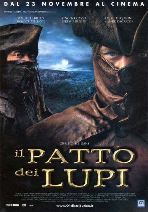 Locandina di Il patto dei lupi (2001)