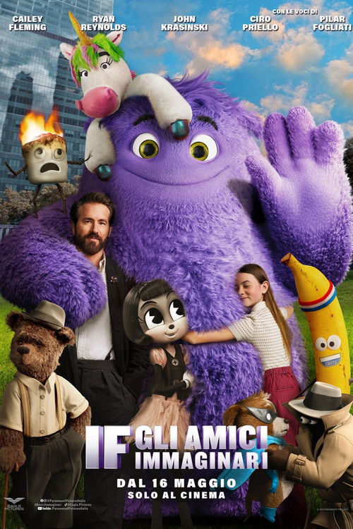 Locandina di IF - Gli amici immaginari (2024)