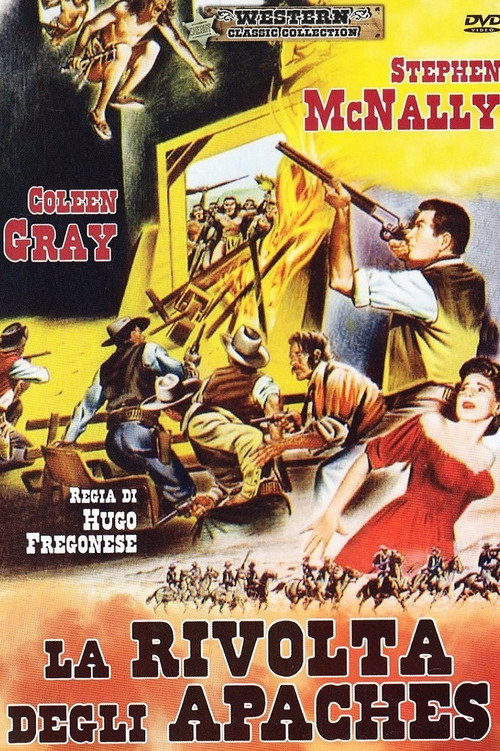 Locandina di La rivolta degli Apaches (1951)