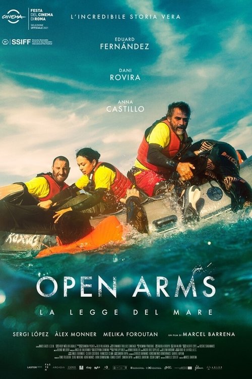 Locandina di Open Arms - La legge del mare (2021)