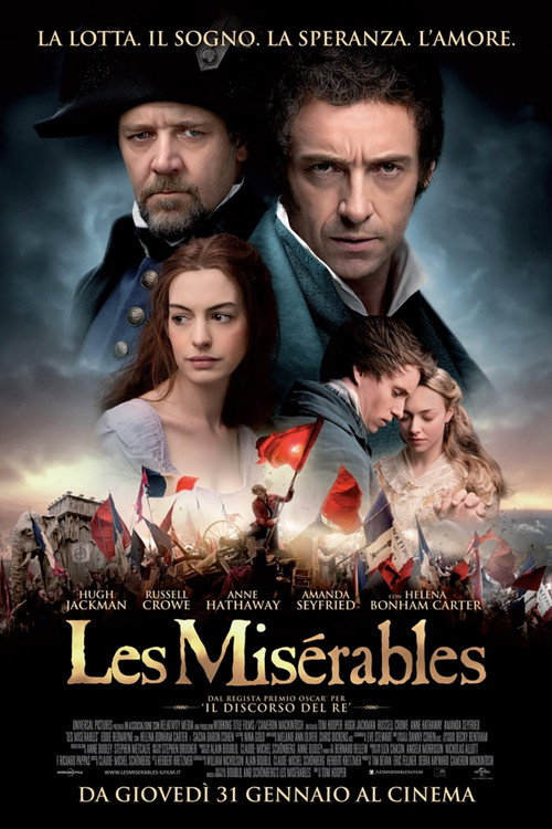 Locandina di Les Misérables (2012)