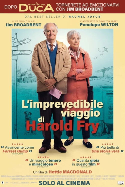 Locandina di L'imprevedibile viaggio di Harold Fry (2023)