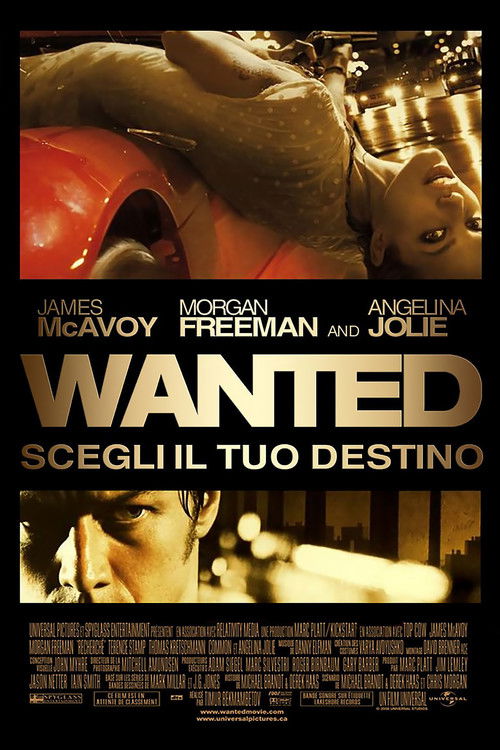 Locandina di Wanted - Scegli il tuo destino (2008)