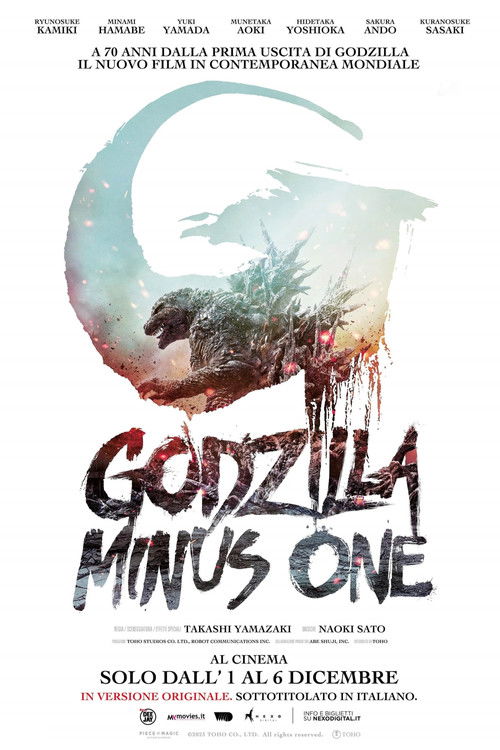 Locandina di Godzilla Minus One (2023)