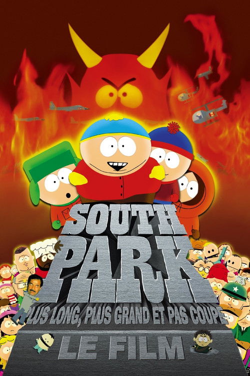 Locandina di South Park: Il film - Più grosso, più lungo & tutto intero (1999)