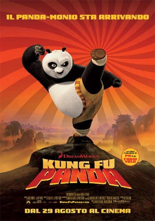 Locandina di Kung Fu Panda (2008)