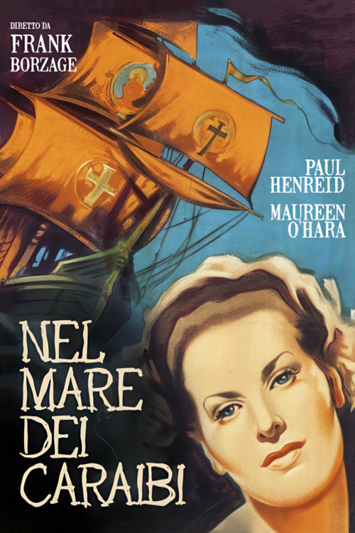 Locandina di Nel mare dei Caraibi (1945)