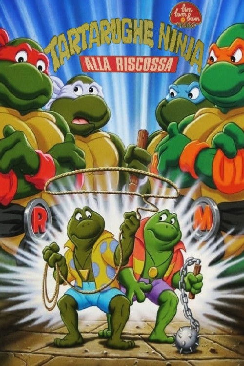 Locandina di Tartarughe Ninja alla riscossa (1987)