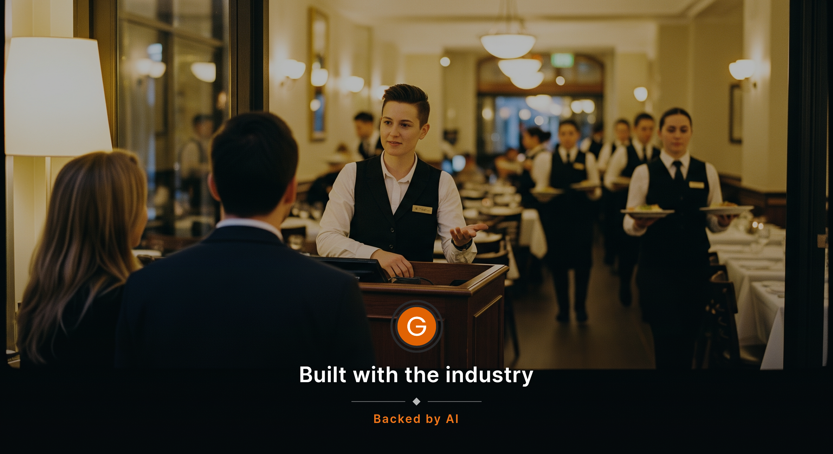 Editorial photograph illustrating "If the internet describes your restaurant badly, the floor pays for it".