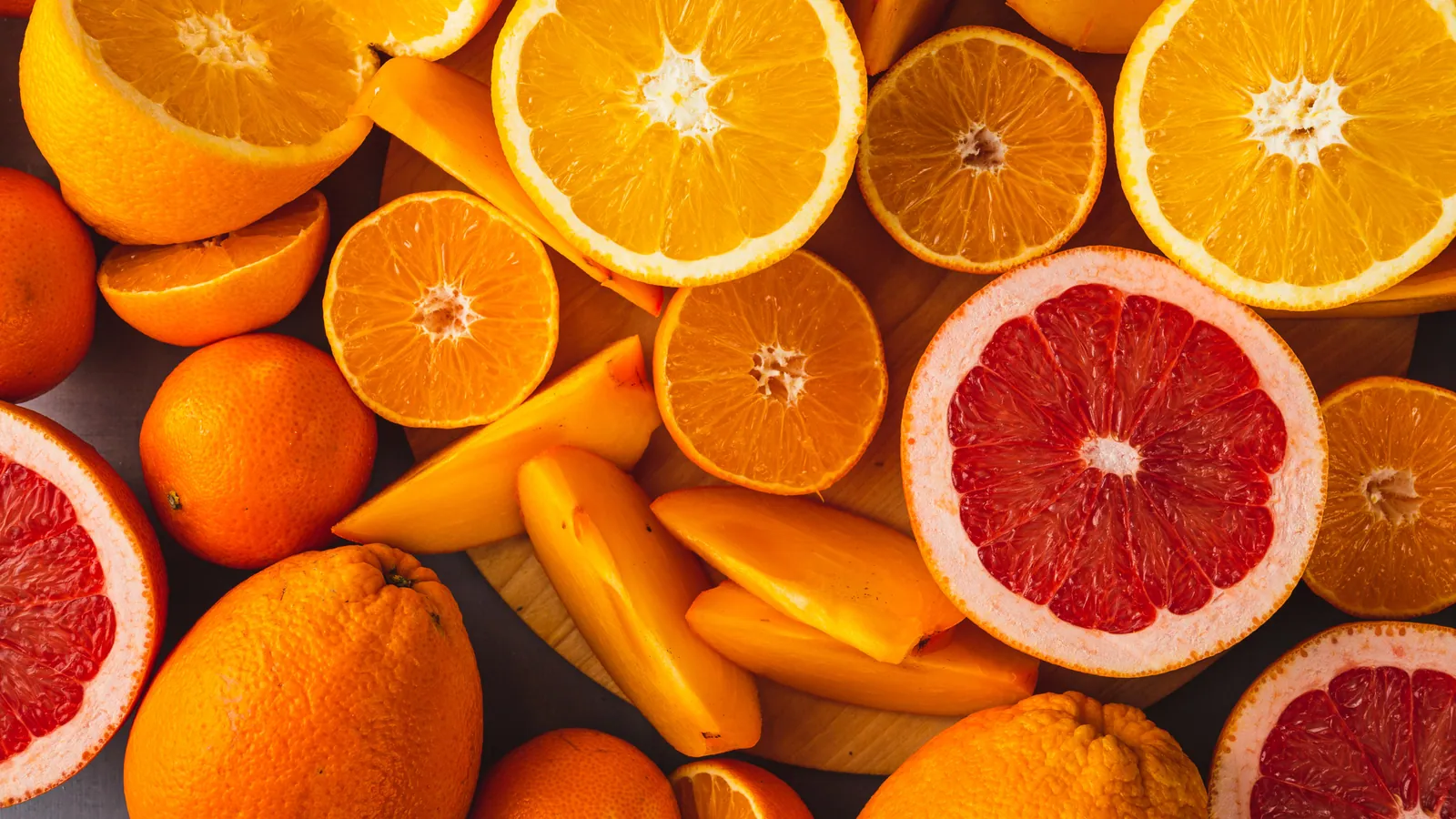 Vitamin bakımından çeşitli meyve ve sebzeler