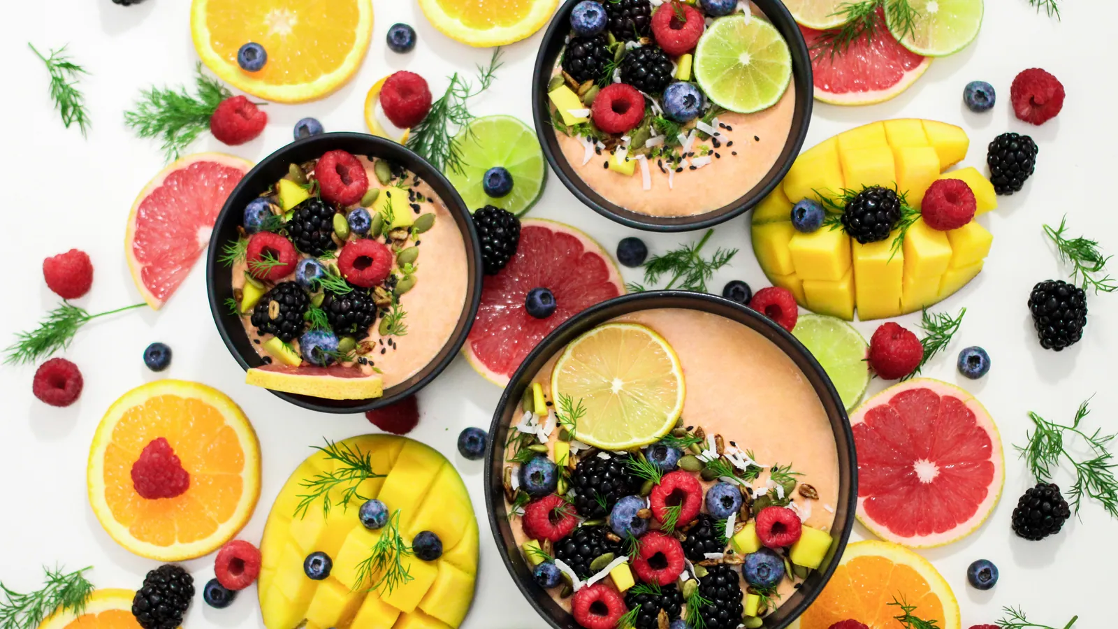 Vitamin bakımından çeşitli meyve ve sebzeler
