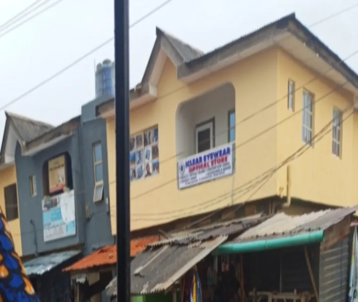 Two storey building at ikeja 
