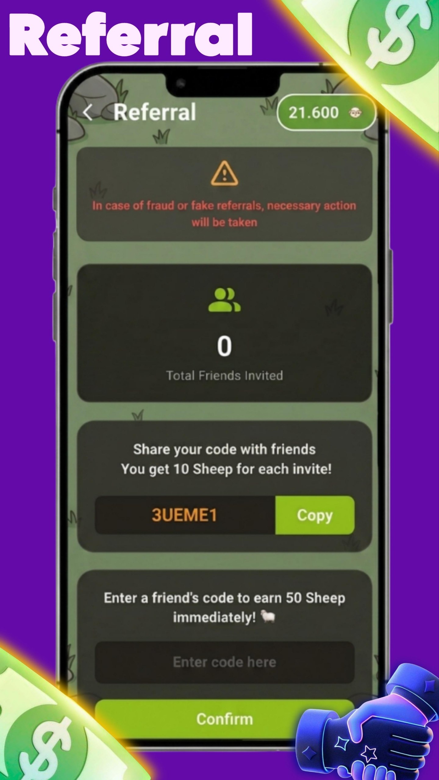 Gift Sheep Screen 3