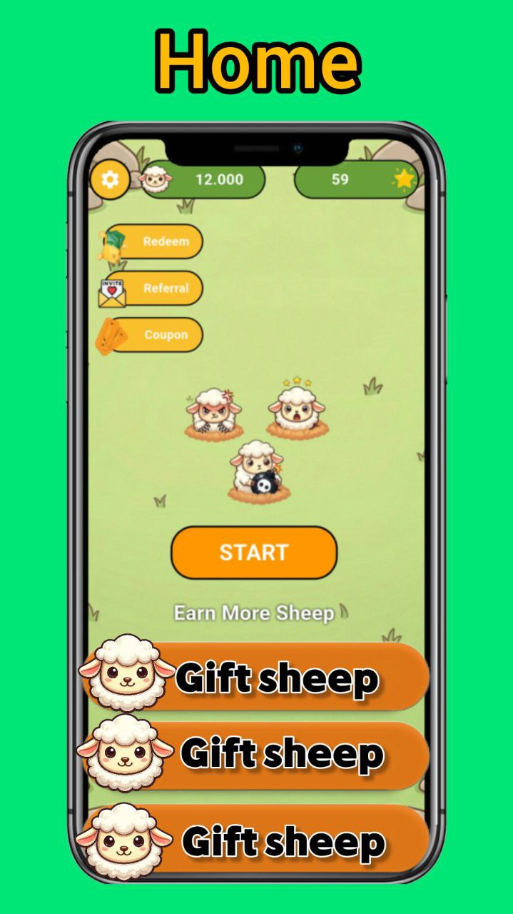 Gift Sheep screen 1