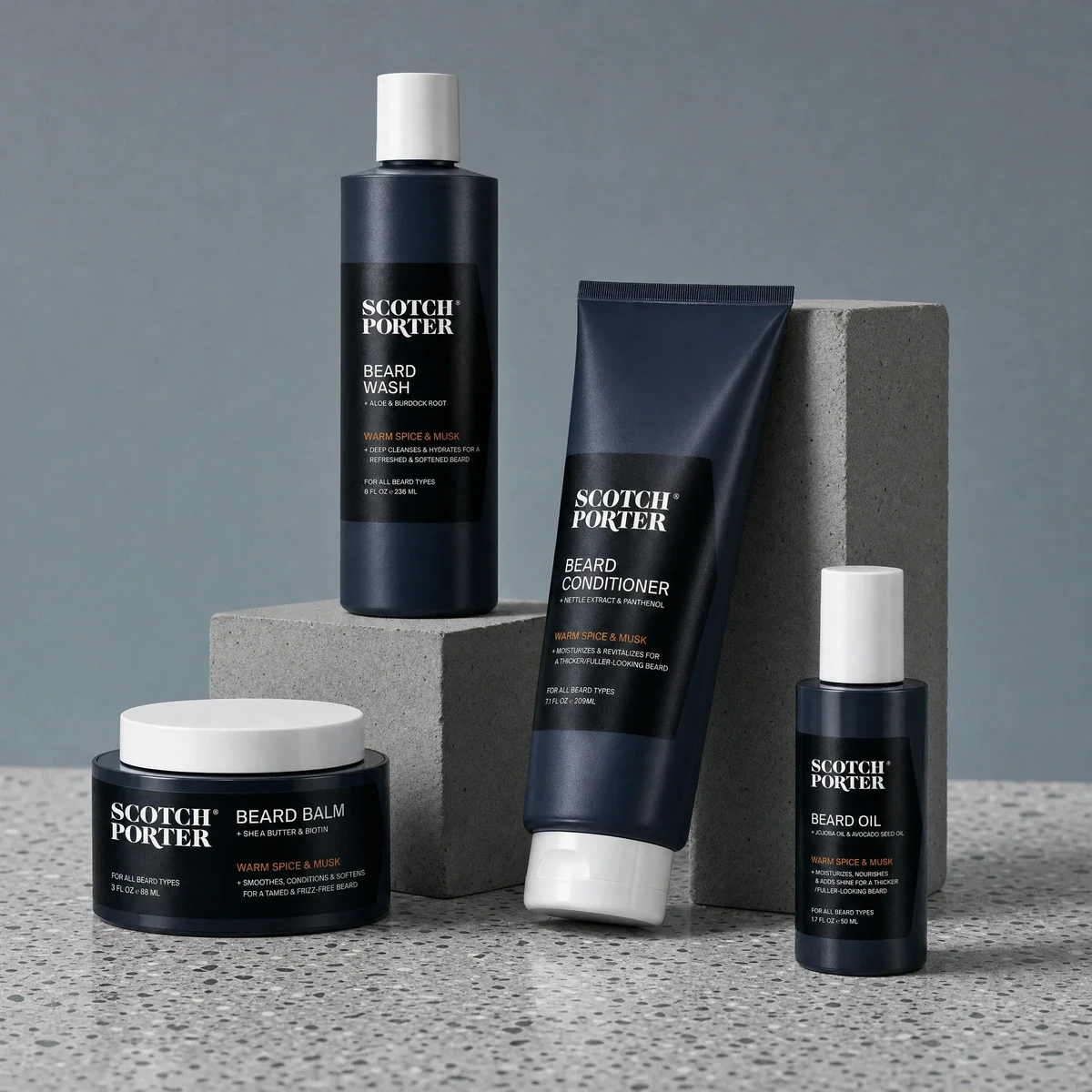 Scotch Porter Beard Care Collection Bundle