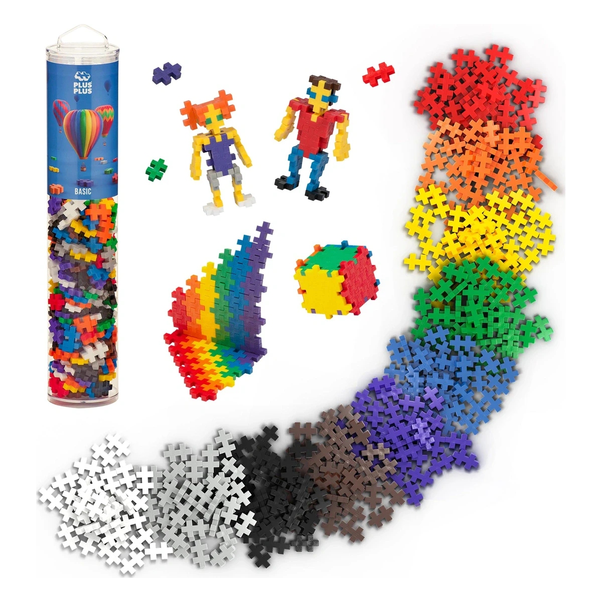 Plus-Plus Basic 240-Piece Tube