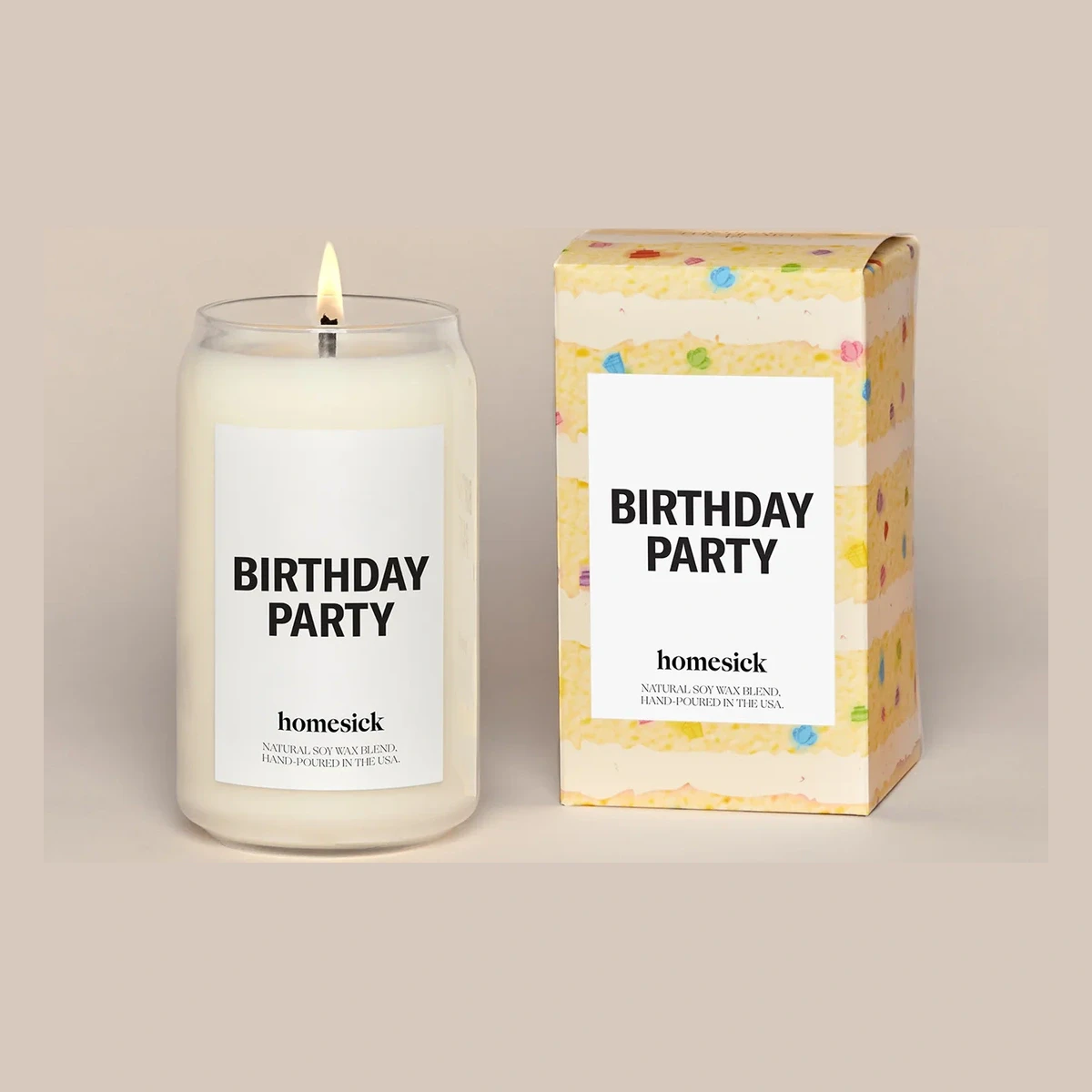 Homesick Birthday Party Candle