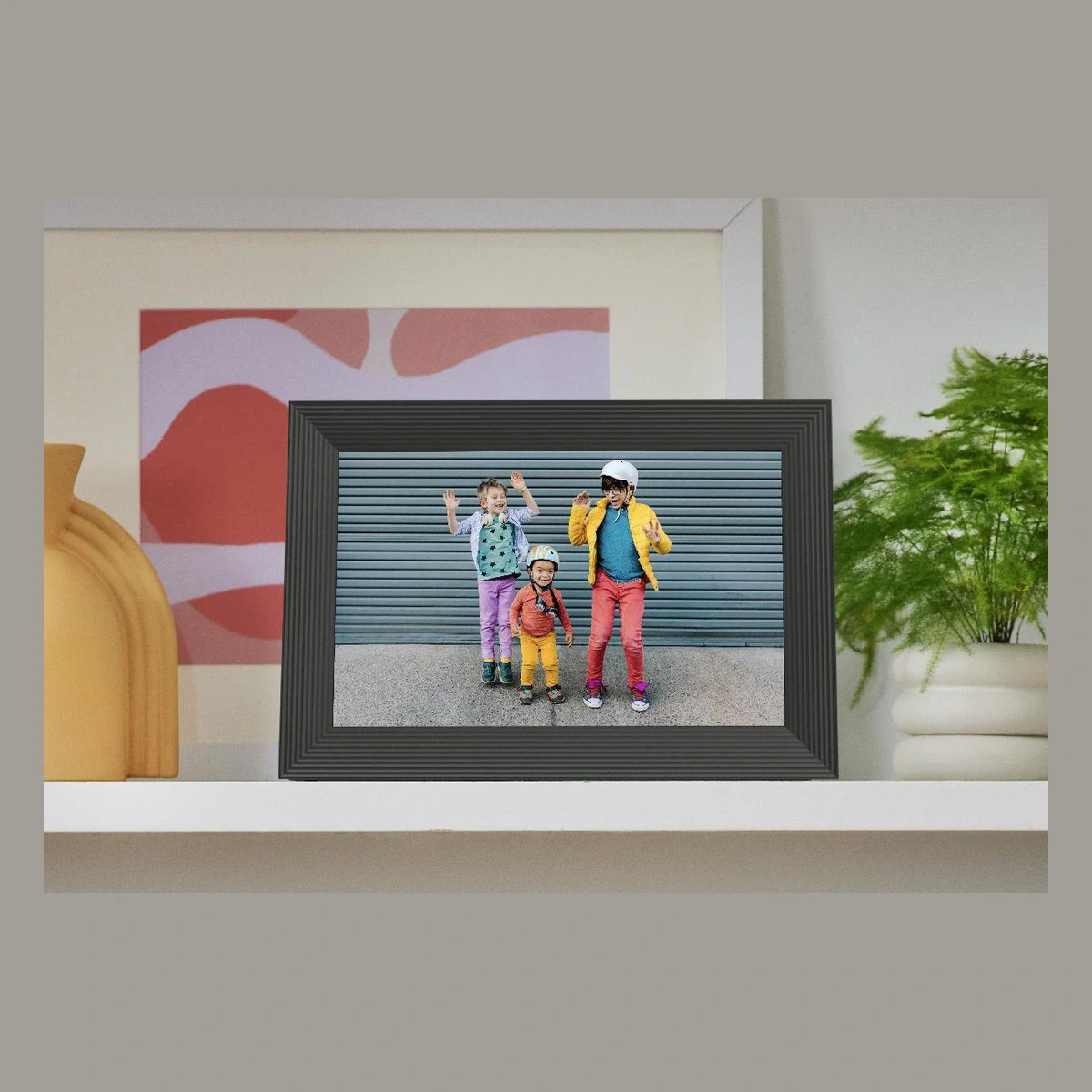 Aura Carver 10.1" Digital Picture Frame (Gravel)