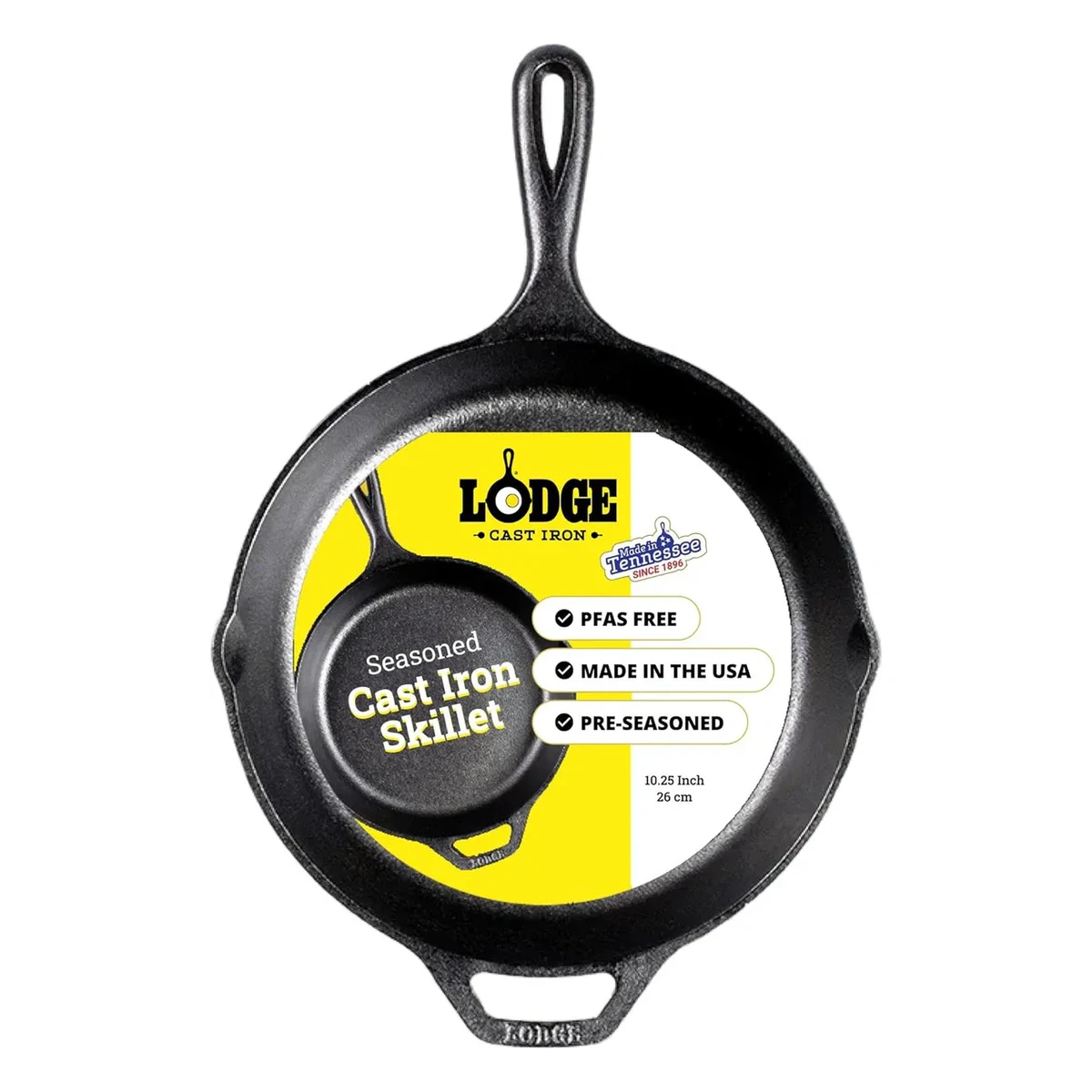 Lodge 10.25" Seasoned Cast Iron Skillet