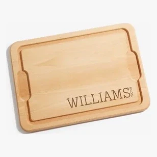Personalized Maple Cutting Board — Family Name Established