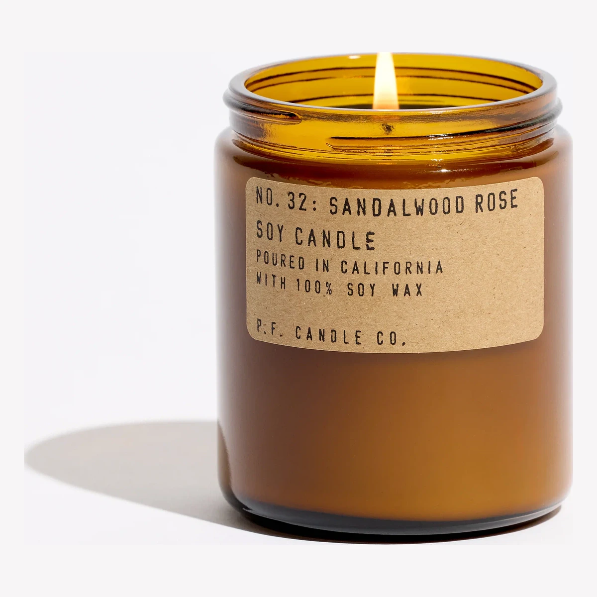 P.F. Candle Co. Sandalwood Rose Standard Candle