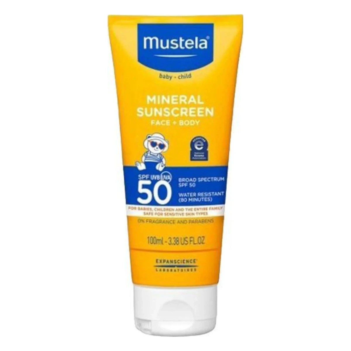 Mustela SPF 50 Mineral Sunscreen Lotion