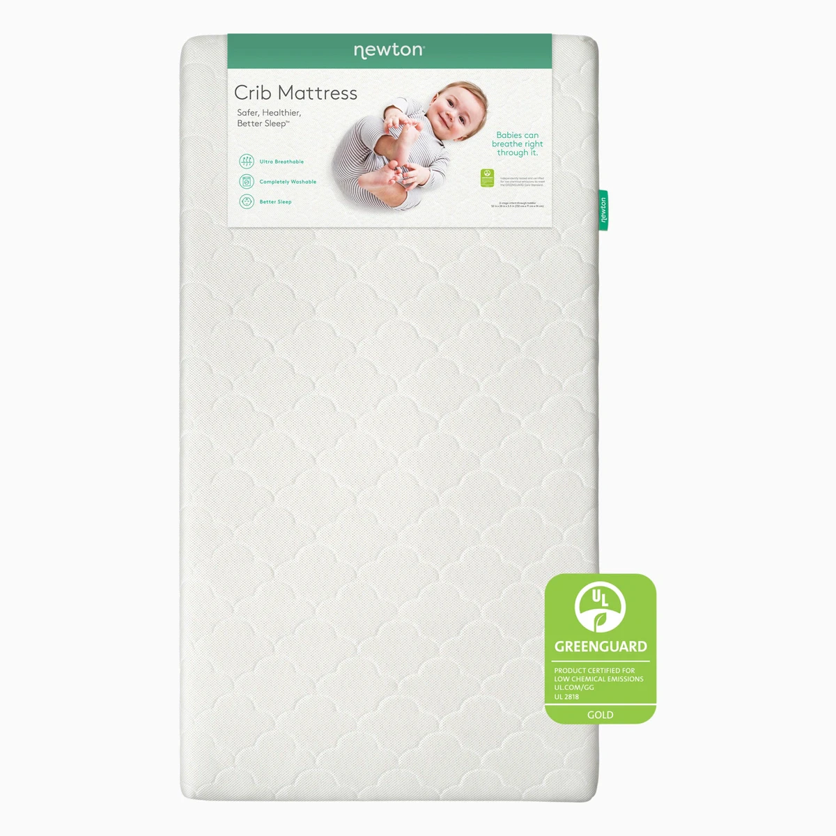 Newton Baby Breathable 2-Stage Crib Mattress