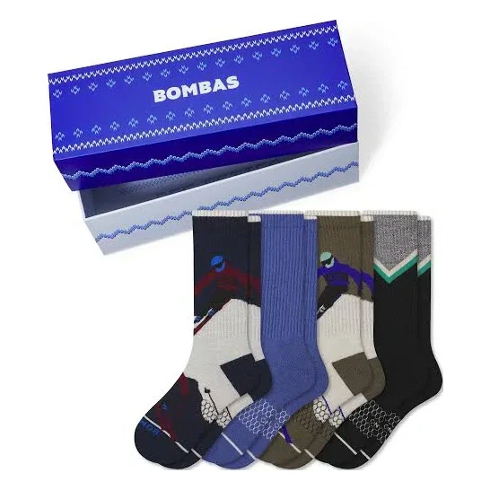 Bombas Merino Wool Calf Socks 4-Pack